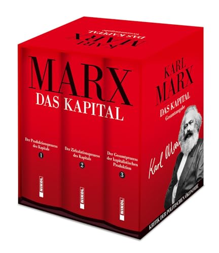 Karl Marx: Das Kapital (Vollständige Gesamtausgabe): 3 Bände im Schuber von NIKOL